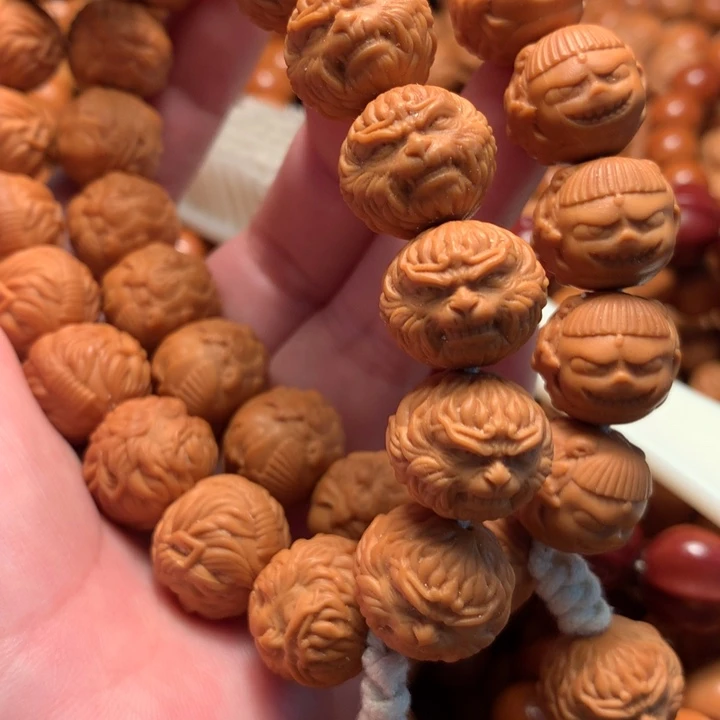 【闪购商品】猴头核桃手串流*哪吒