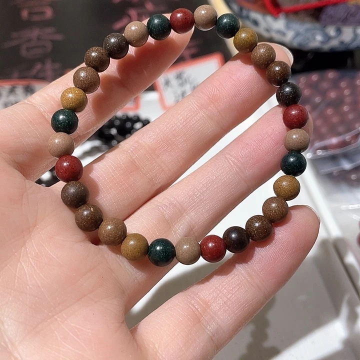 泥塑合香珠多宝0.6单圈