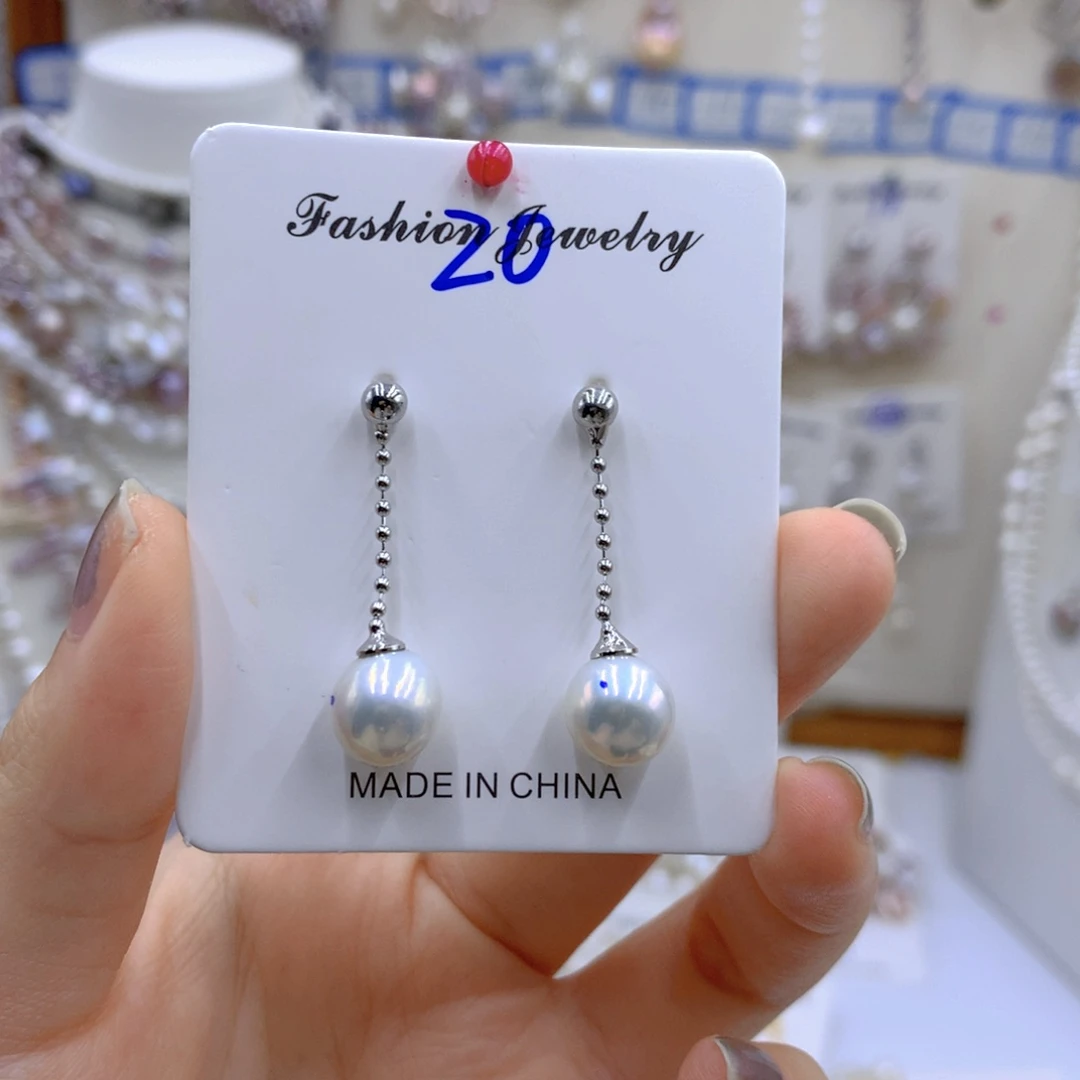 淡水珍珠颈饰银S925镶嵌