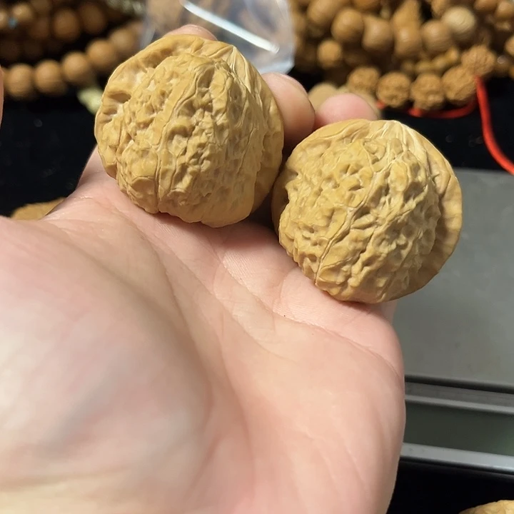 把件文玩核桃42左右南瓜墩，编号0024