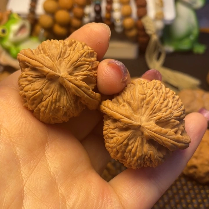 核桃手串/手链狮子全40