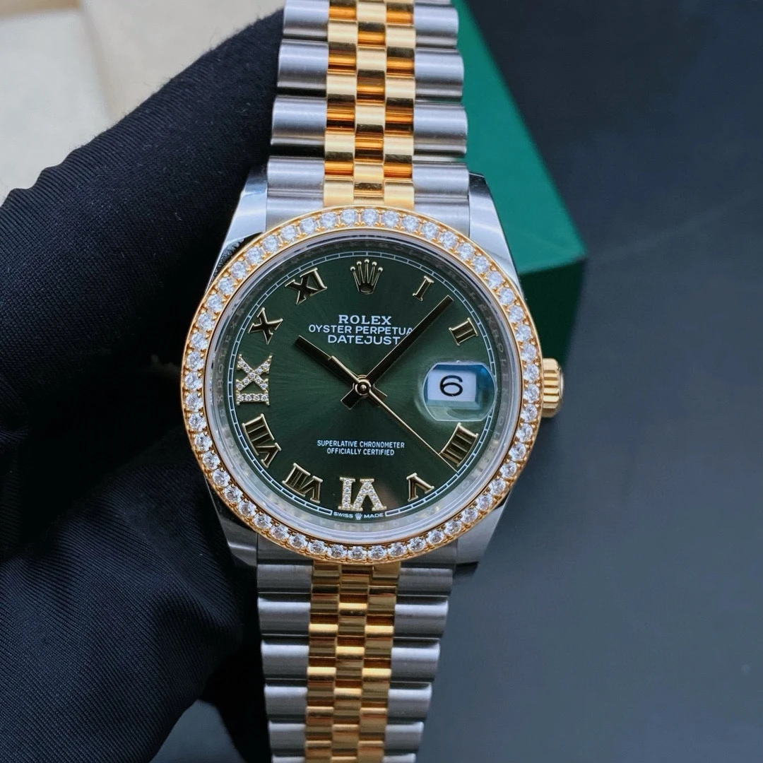 99新 Rolex/劳力士 日志126283男表/自动机械/表径36/21年全套