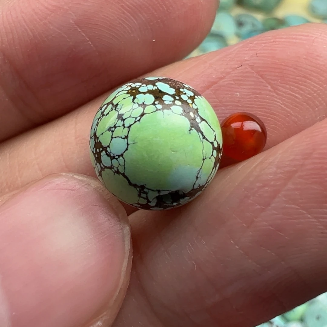 南红玛瑙配饰未镶嵌卡11.5