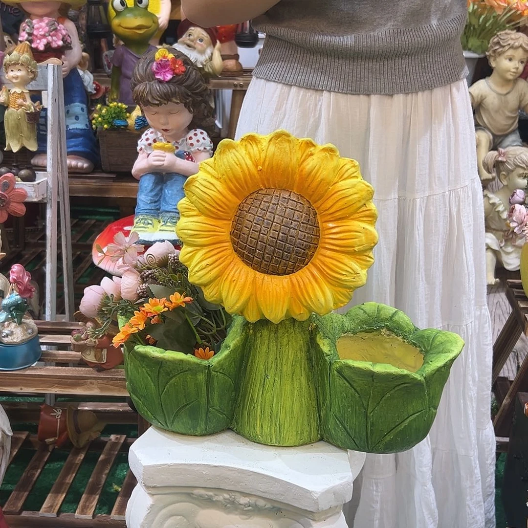 花园摆件红红火火