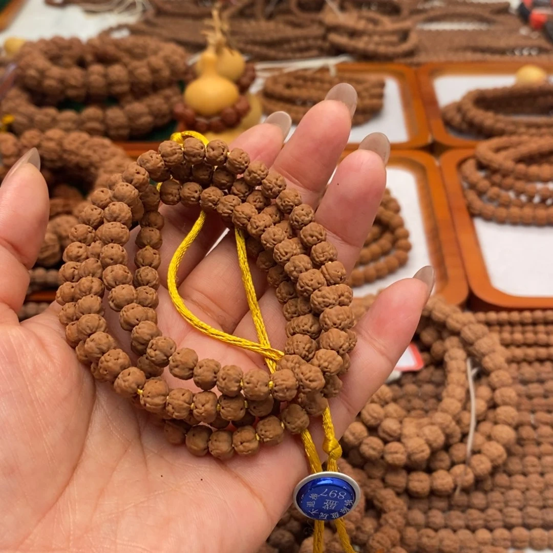阿***吉吊坠金刚菩提定制佛手108卡6➕