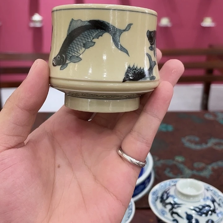 摆件景德镇陶瓷老陶