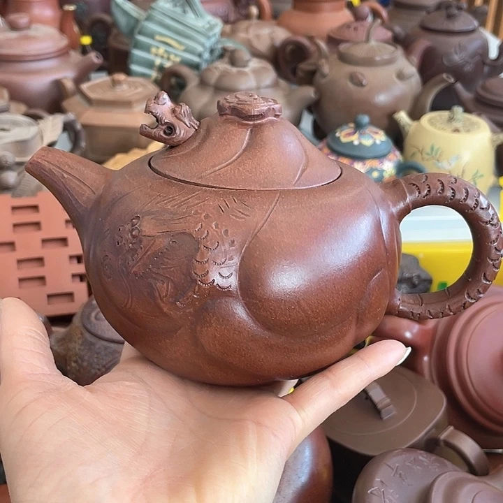 茶壶紫砂650cc宜兴紫砂壶