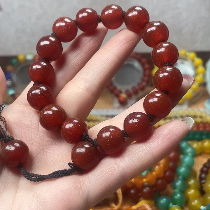 玛瑙/玉髓未镶嵌手链