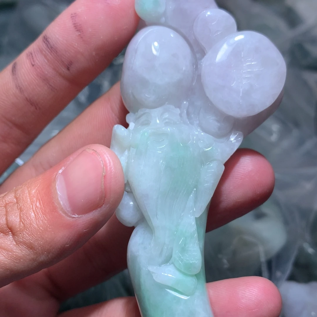 翡翠未镶嵌颈饰保真天然a货翡翠