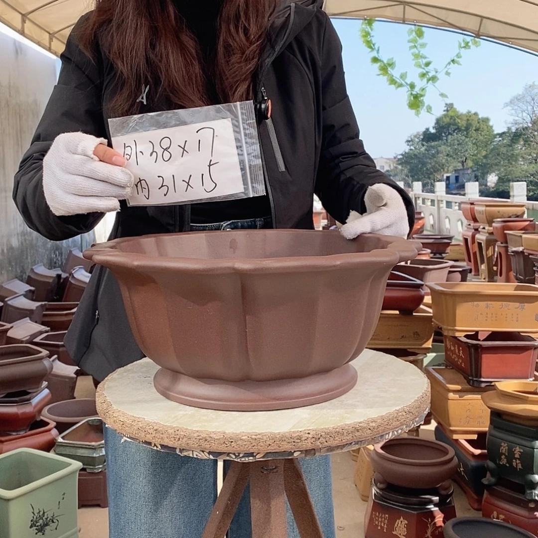 紫砂花盆紫砂花盆