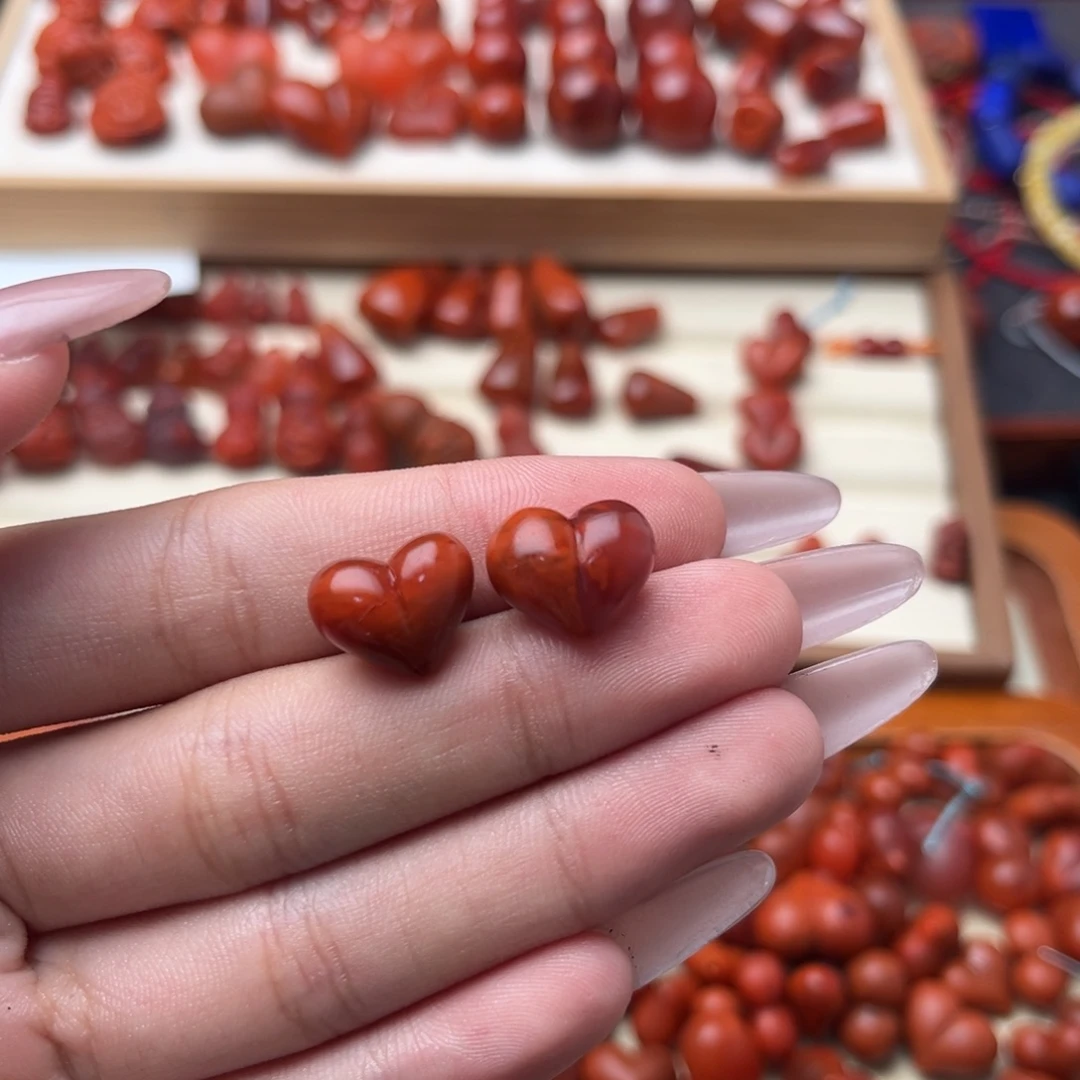 ᥫ***化南红玛瑙未镶嵌南红10