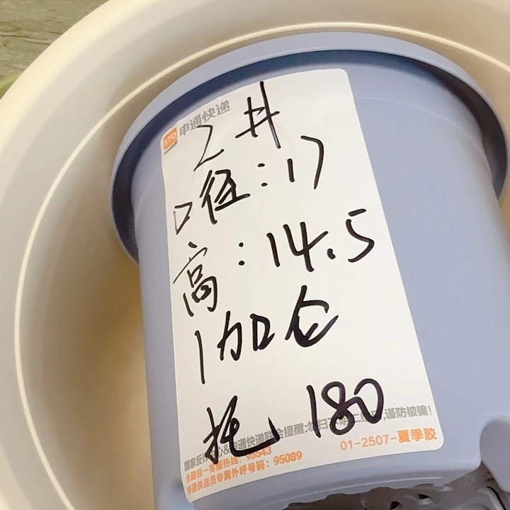 口径17   10个装灰白