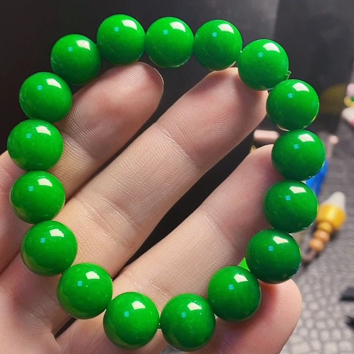 翡翠未镶嵌颈饰手串