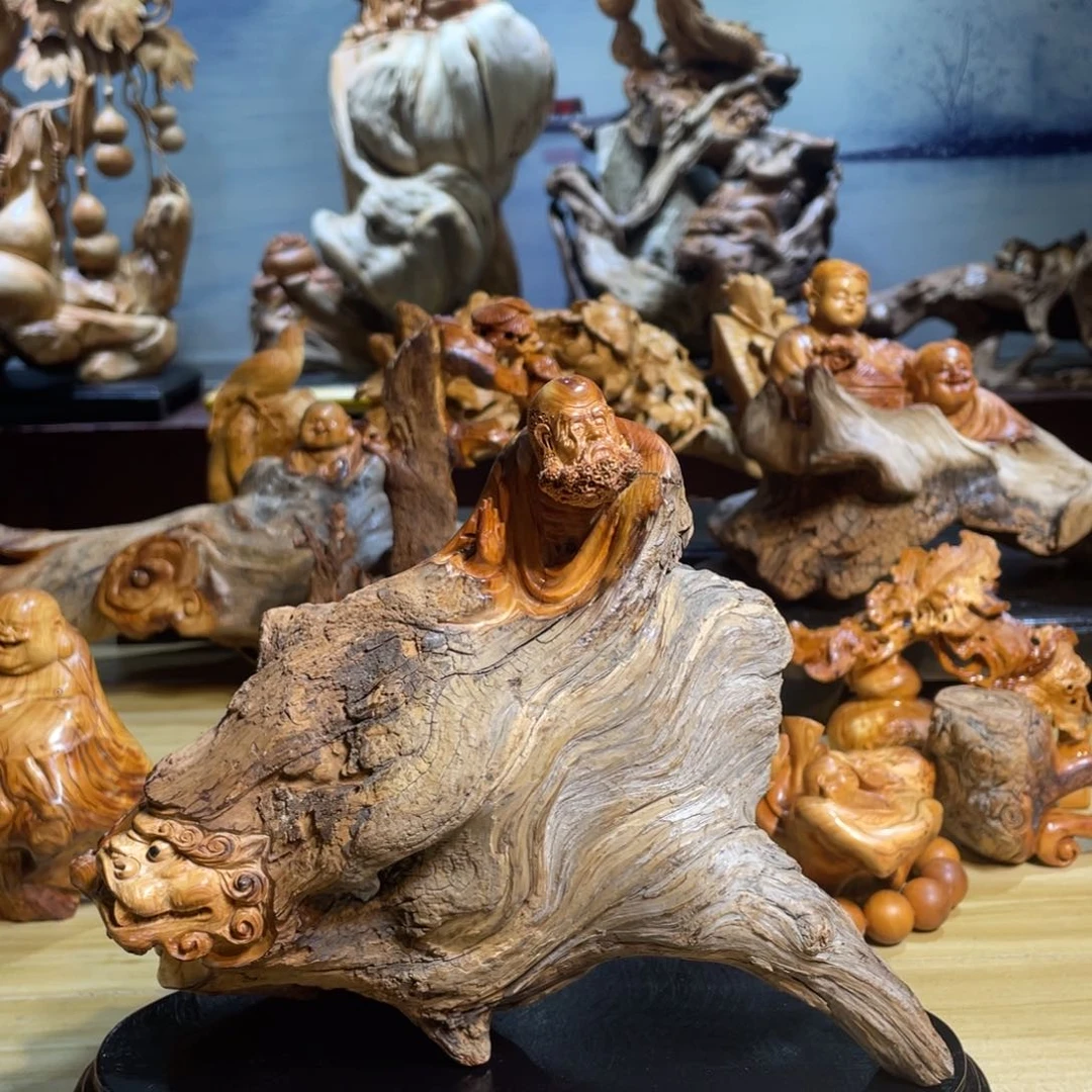 柏木太行崖柏工艺品