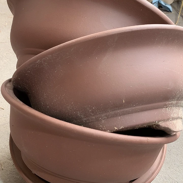 紫砂花盆紫砂处理清货