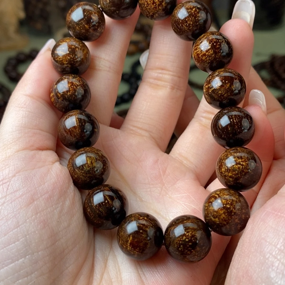 贡木手串/手链1.4洒金619