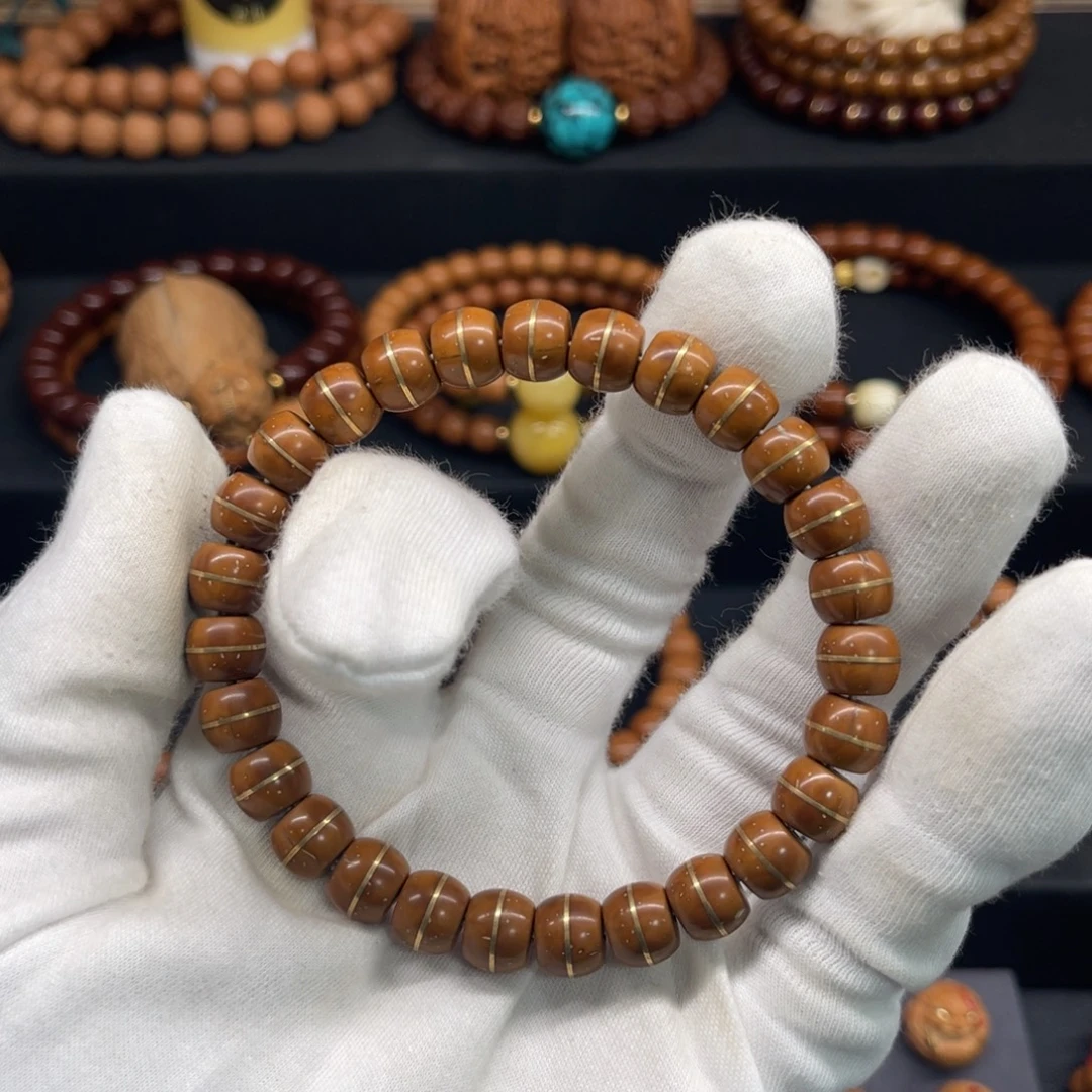 紫金鼠吊坠紫金鼠手串微瑕