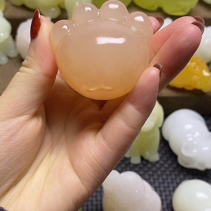 玉天然桌面小摆件