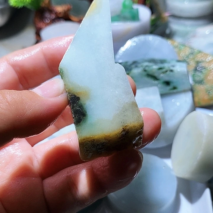 翡翠散珠边角料127