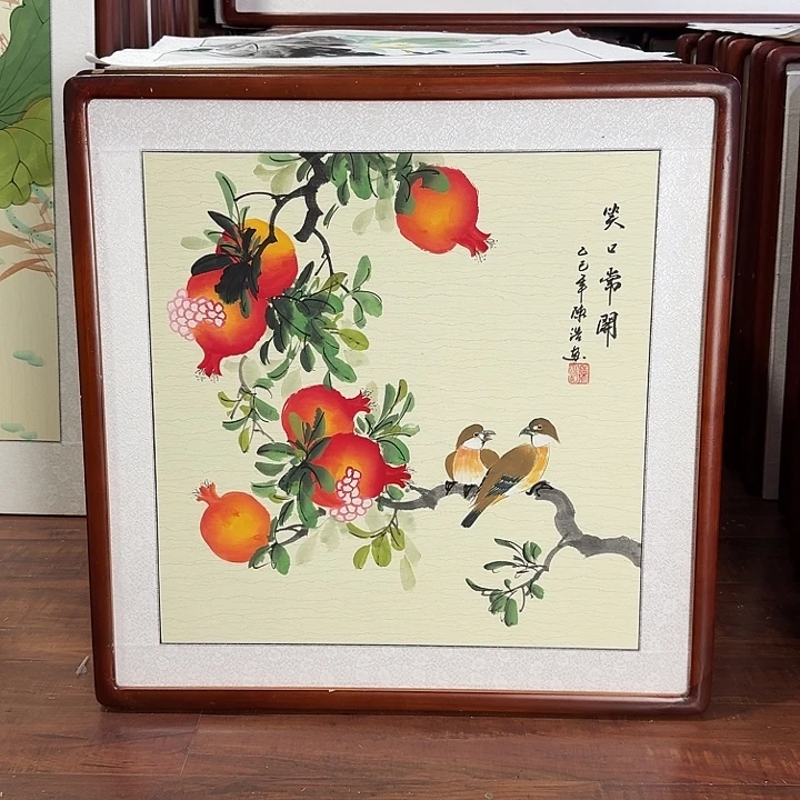 国画带框尺寸63*63厘米