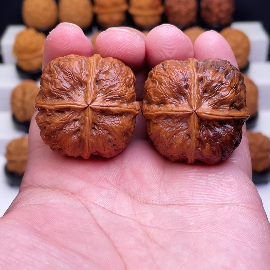 吊坠文玩核桃包罗万象四棱40尺