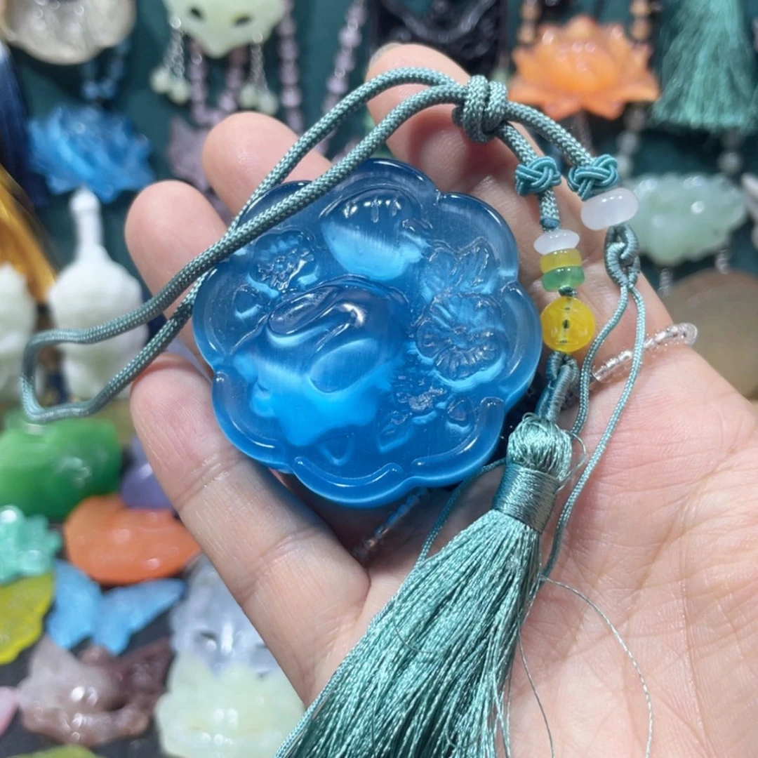 【闪购商品】未镶嵌岫玉颈饰41手把