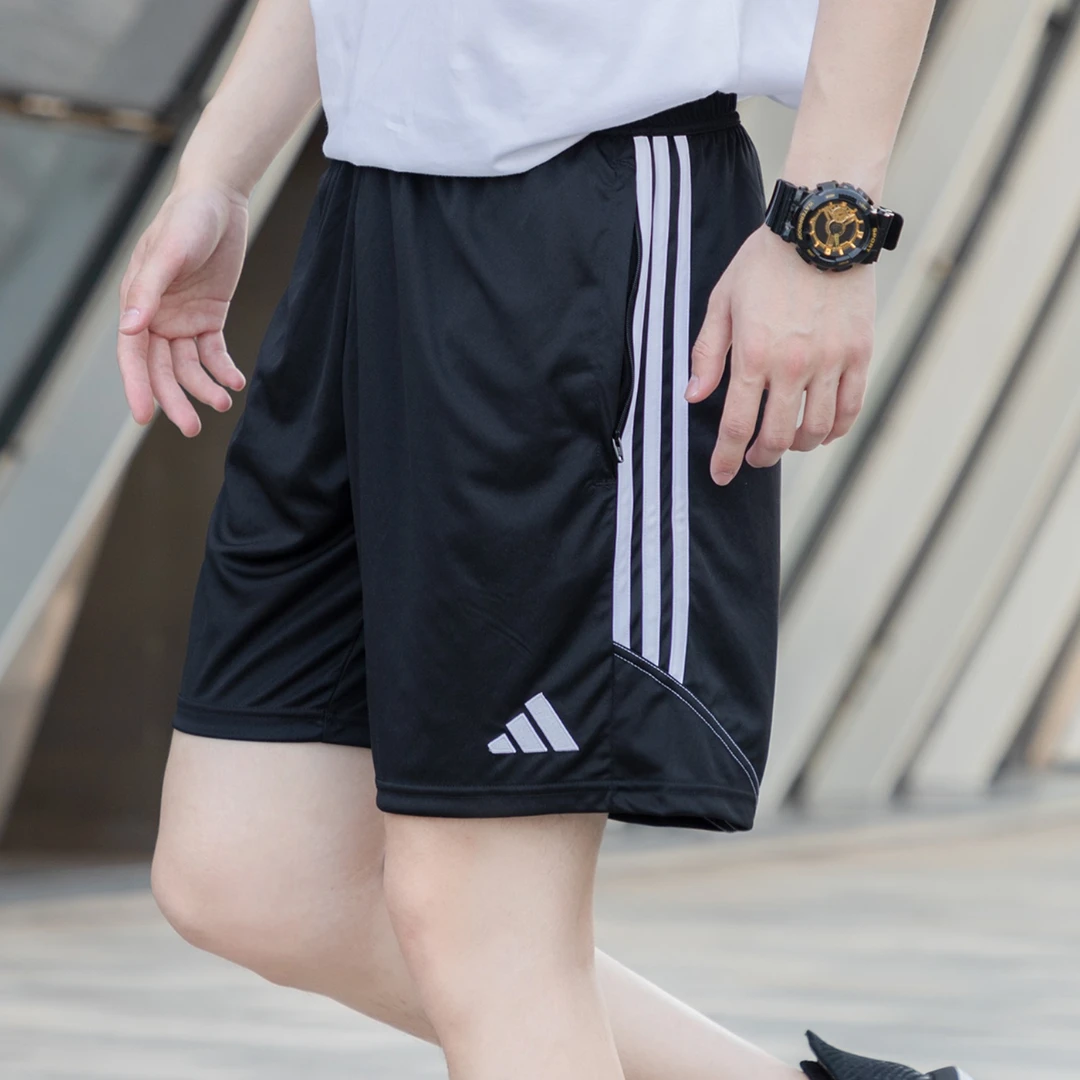 阿迪达斯梭织短裤男裤新款休闲运动裤跑步训练裤子五分裤HS9533