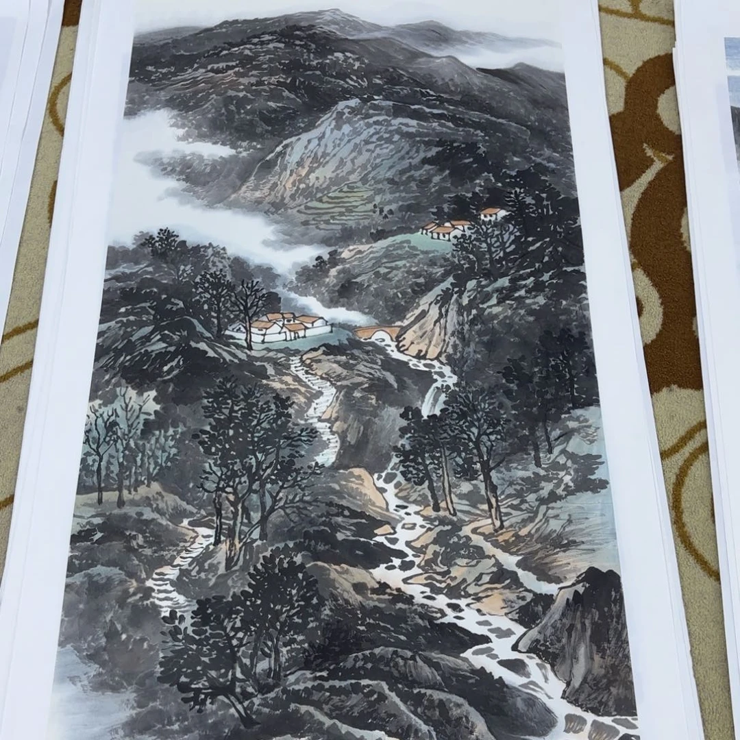 东***i国画薛全香四尺李欣主播