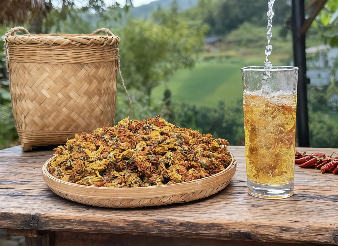 新货高原冰菊花可作茶饮