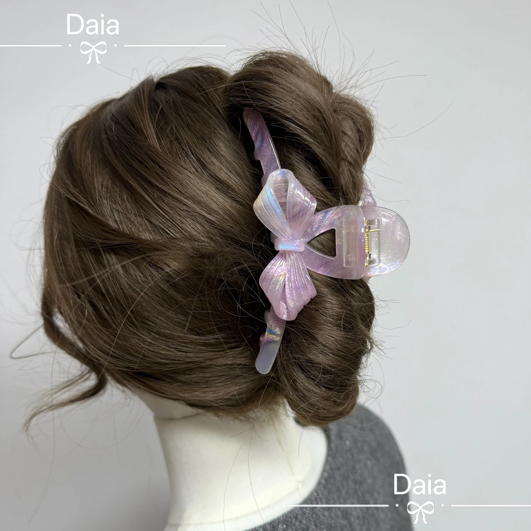 Daia韩版醋酸发夹轻奢8字配件发抓气质发饰法式复古优雅发卡头饰
