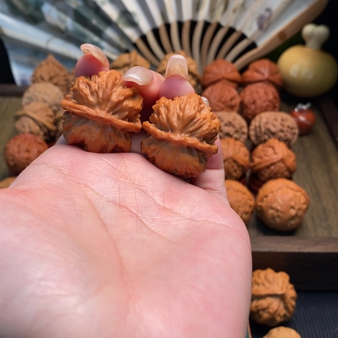 文玩核桃把件玄珠八棱