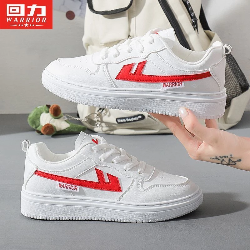 回力女鞋厚底小白鞋2025秋季新款经典红标板鞋学生百搭运动休闲鞋