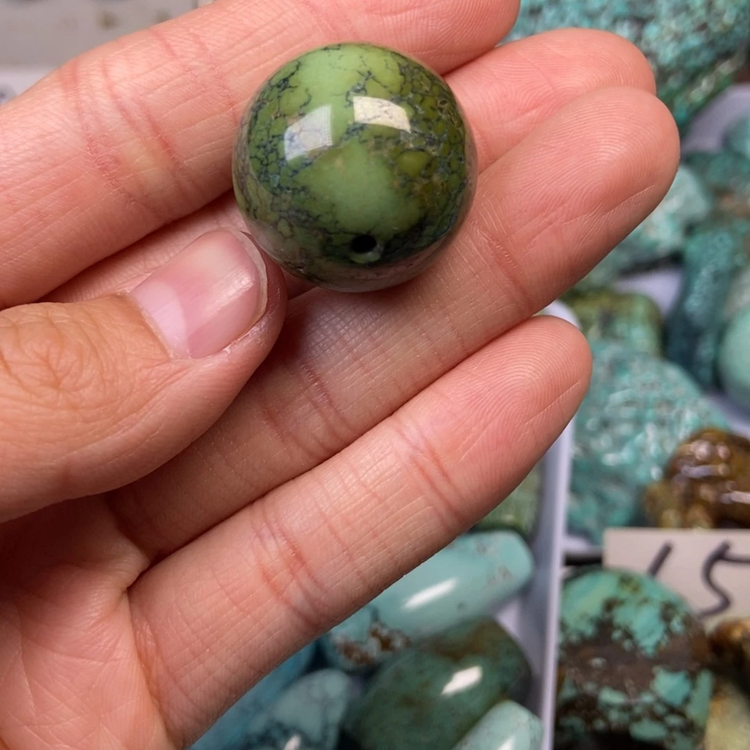绿松石珠宝奇石未镶嵌