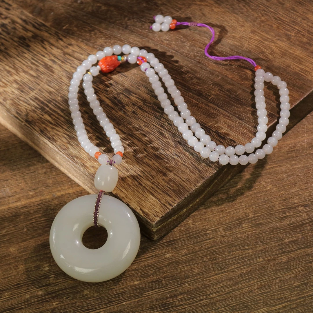 凰一品 和田玉平安扣