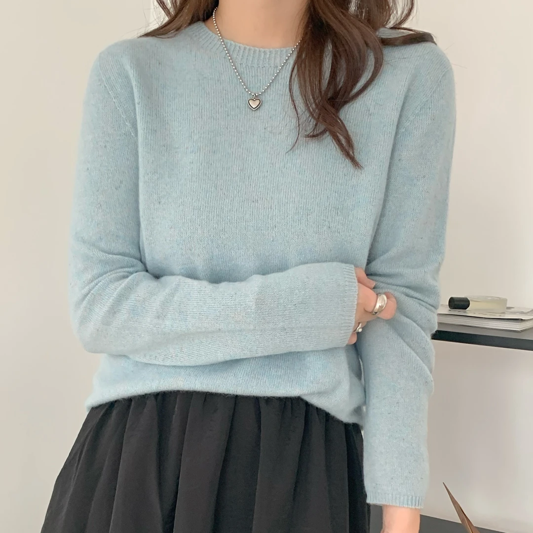 57.7%绵羊毛38.3%山羊绒 圆领上衣（232338）2011