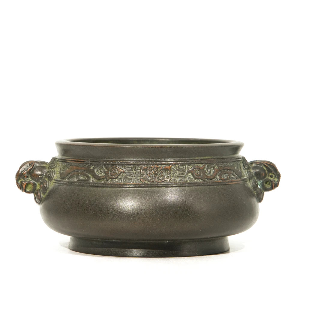 CSCJ,天鸡耳锦带彝炉,B234-1