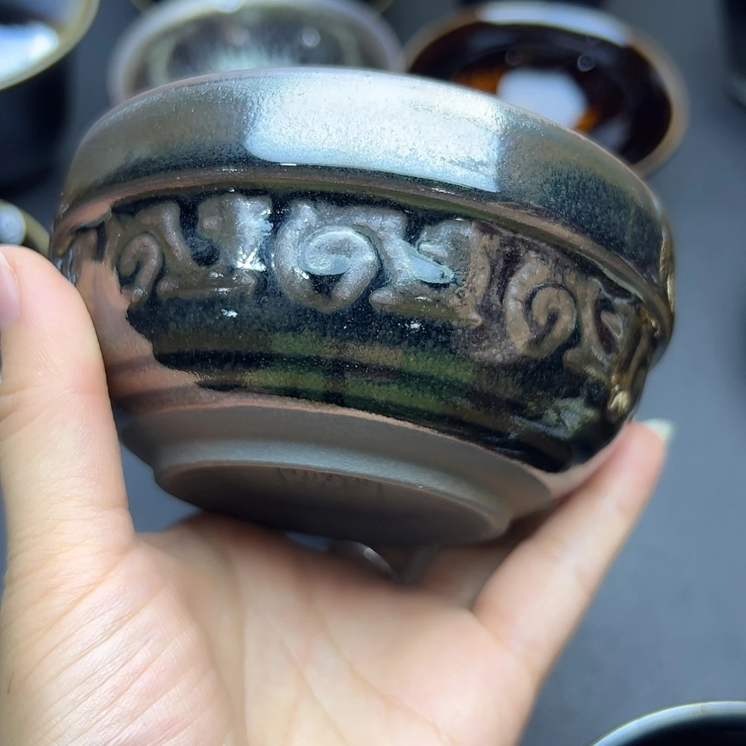 茶盏建窑建盏主人杯