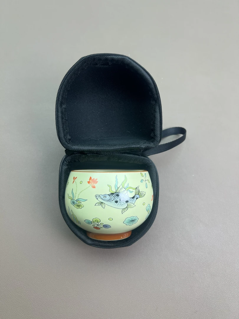 【闪购链接】瓷制品S1111鱼藻纹主人杯