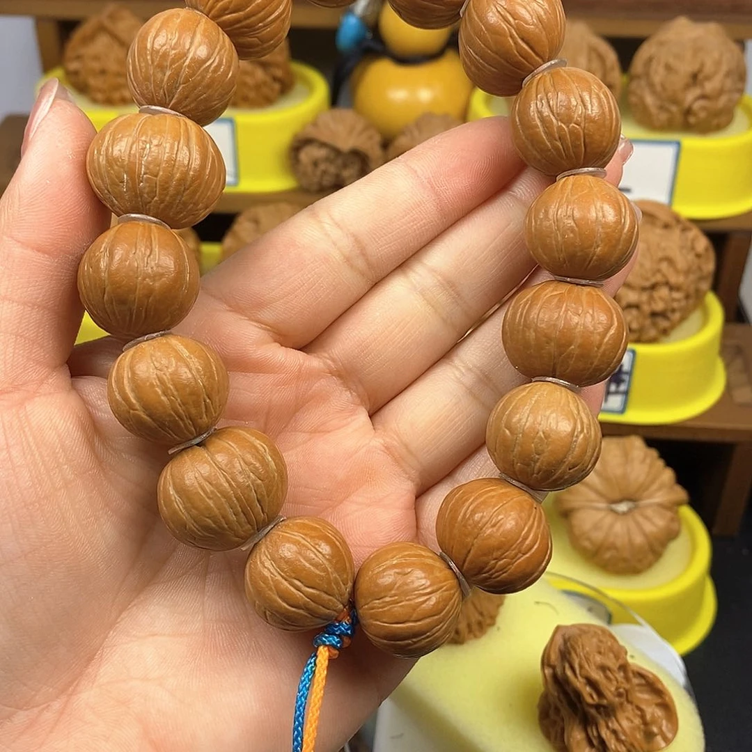 核桃手串 文玩/木作/... 文玩把件