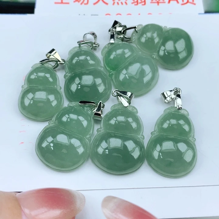 翡翠未镶嵌颈饰多样性发其1