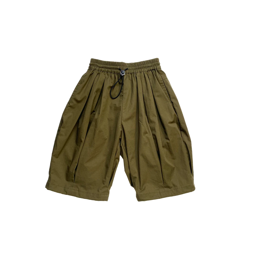 M 儿童休闲百搭时尚梭织中裤24B001890