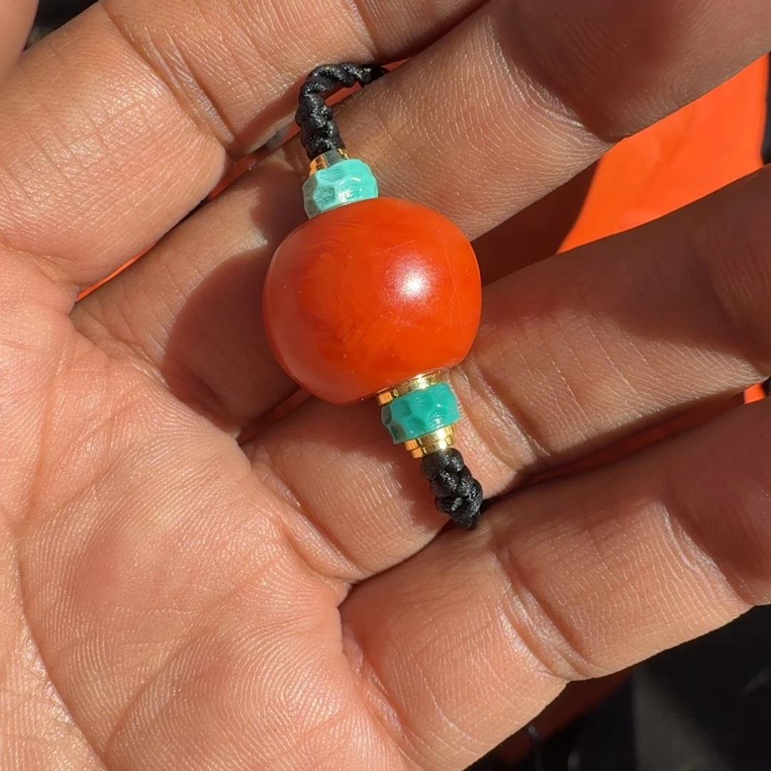 琉璃颈饰精品珠子