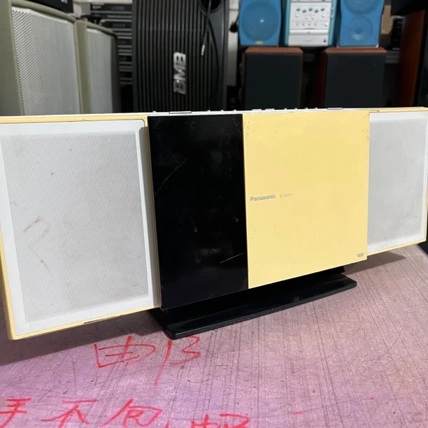 8新 Panasonic/松下 二手 桌面CD音响 成色不好 不包邮