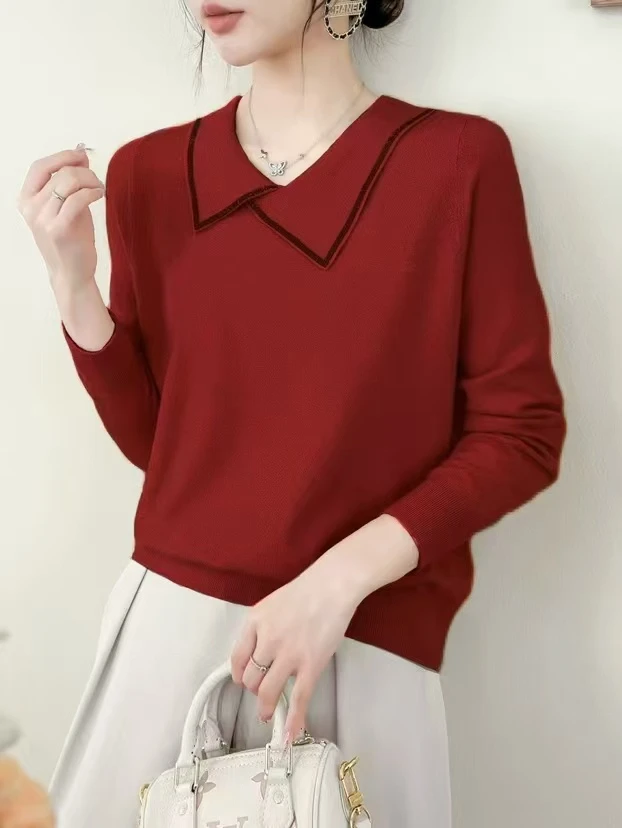 毛衫9101针织秋装针织衫打底衫