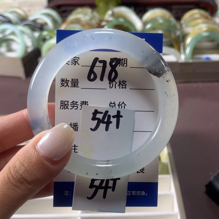 未镶嵌蛇纹石玉手镯678