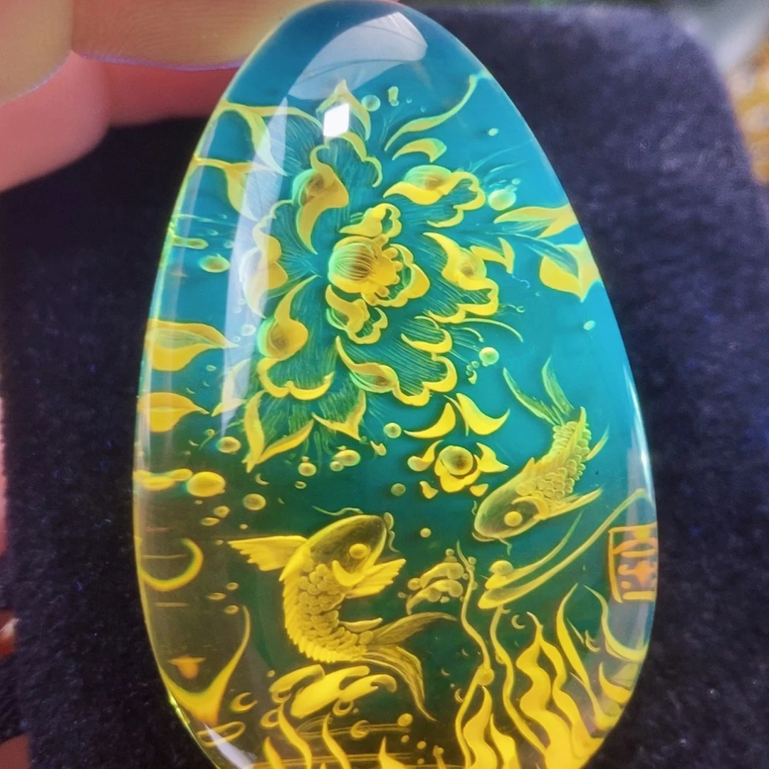 【闪购商品】金珀吊坠(不含链)未镶嵌