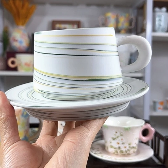 手绘高温釉下彩陶瓷