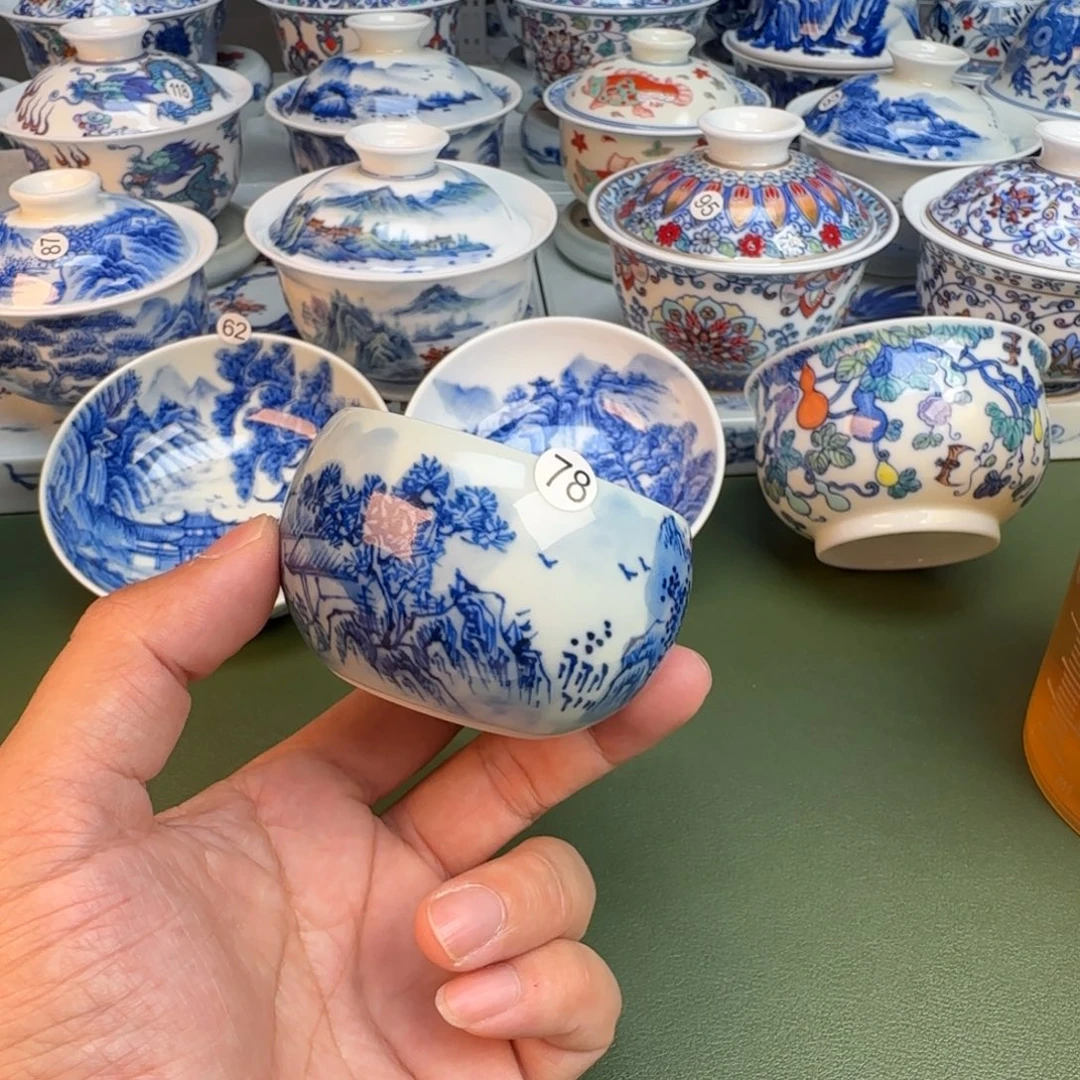 纯手工纯手绘茶具78