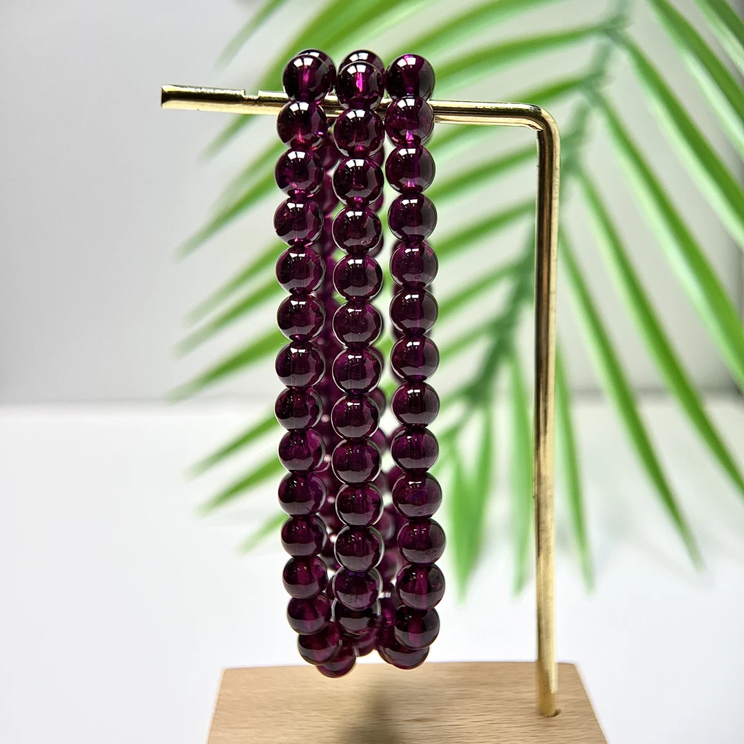 SS级上品巴西紫牙乌多圈6mm+ (多样性发其一) YSZB-6398