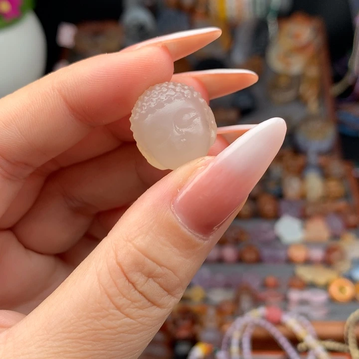 玛瑙/玉髓颈饰未镶嵌梦****月